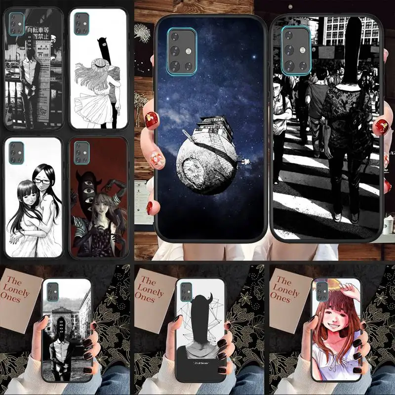 

Oyasumi Punpun Phone Case TPU For Samsung S6 S7 S8 S9 S10 Plus S20 S21 S30Ultrs Fundas Cover