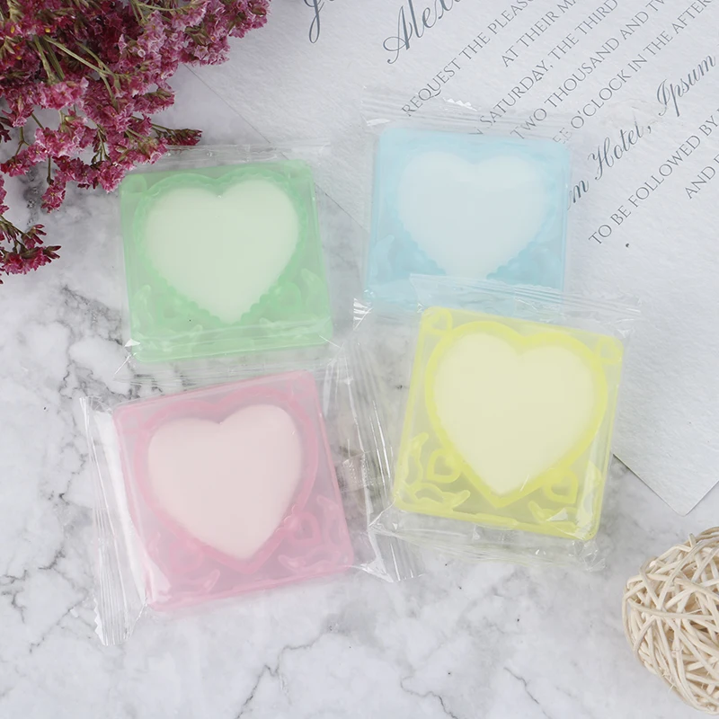 20 листов/коробка Портативный одноразовое мыло Бумага коробка ручная стирка