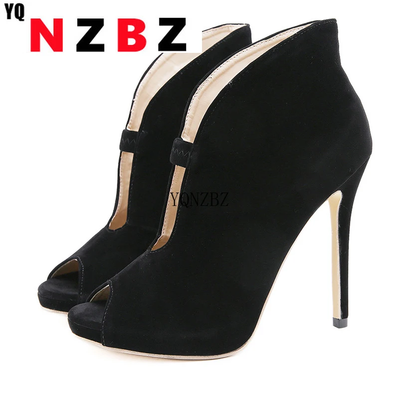 

YQNZBZ Women High Heels Sandals Peep Toe Hollow out Stilettos Gladiator Shoes Cut Out Fashion Casual Sexy Party Plus Size Pumps