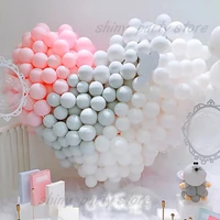 5 36inch pink white gray latex balloons baby birthday party adult wedding decoration valentines day festival helium balloon