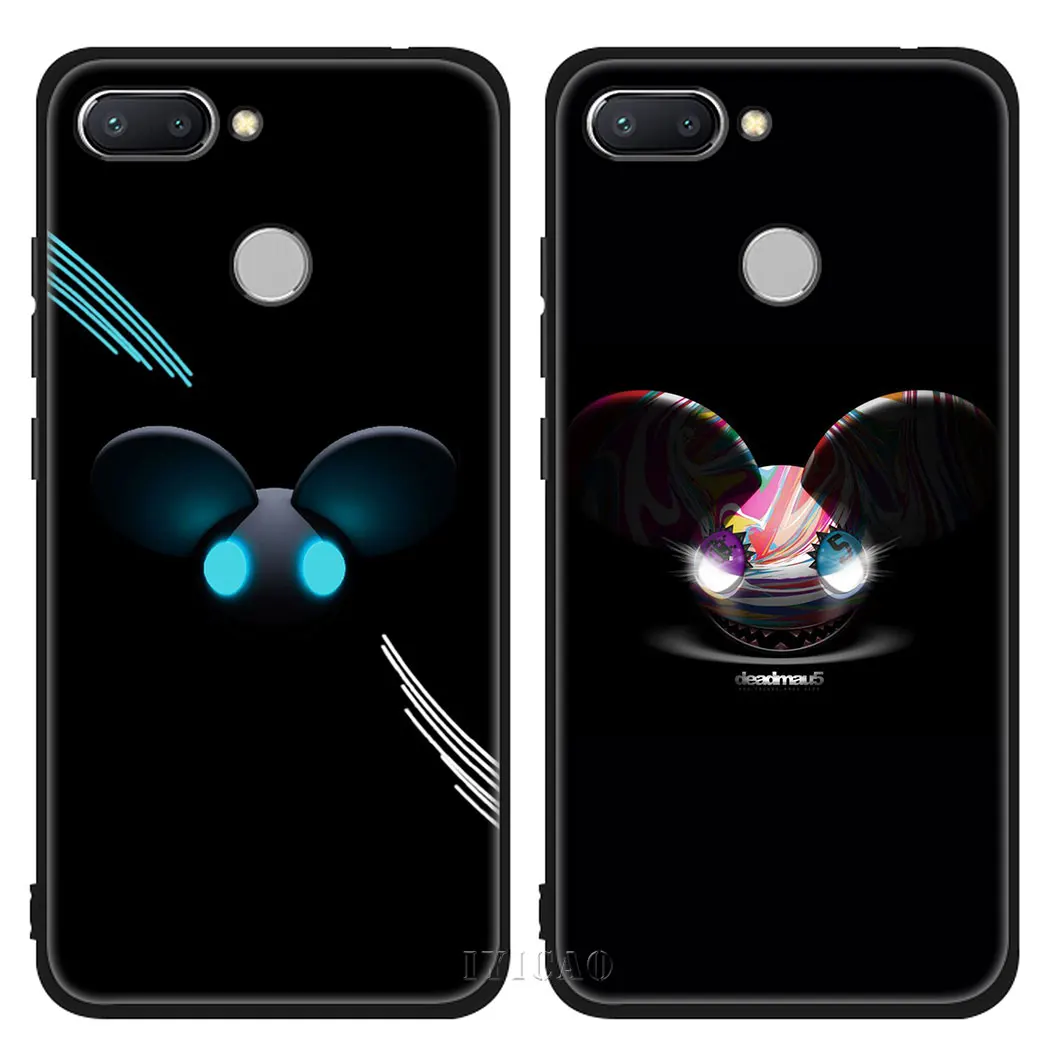 IYICAO Deadmau5 Soft Silicone Case for Xiaomi Redmi Note 4X 5 6 7 8 Pro 5A Prime |