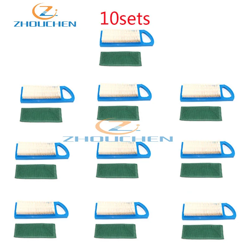 

10x воздушный фильтр ДЛЯ Briggs Stratton 613022 650821 697152 698413 797007 794421 5079 4213 697292 4212 21A902 21A907 21A977 21B902