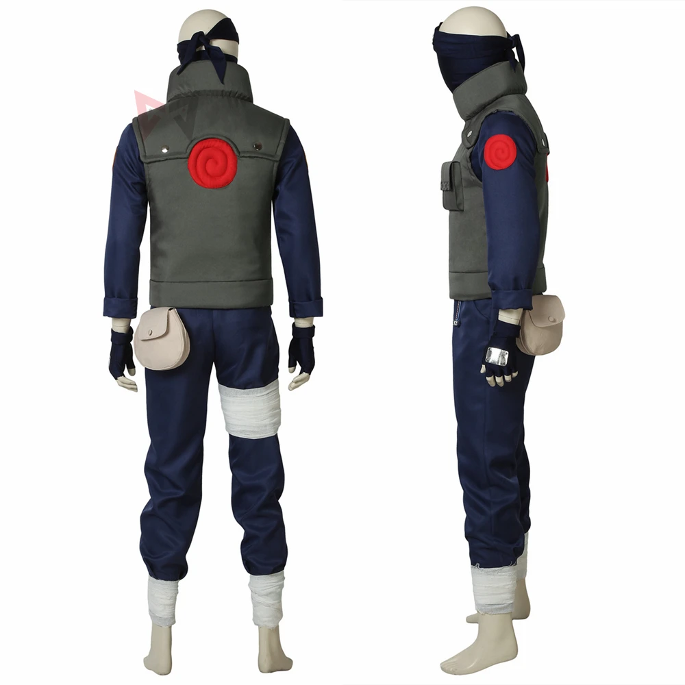 Униформа для косплея аниме шиноби Хатаке Какаши харуро Сакура жилет ниндзя