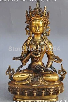 Бесплатная доставка Тибетский буддизм бронзовый позолоченный Tara Vajrasattva phurpa Vajra