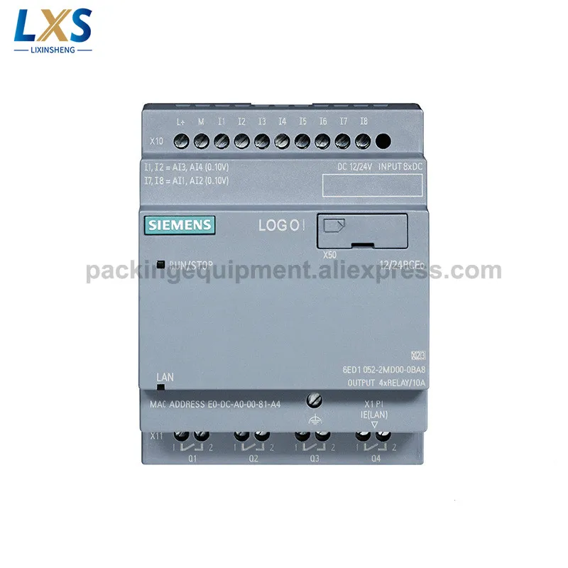 Логотип Siemens PLC! 8 12/24 RCEO 6ED1052-2MD08-0BA1 логический модуль для промышленных и