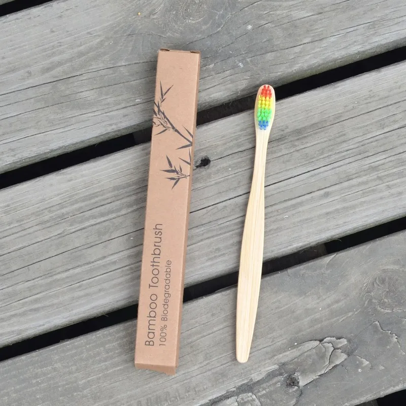 300 шт. зубная щётка с бамбуковым углем без БФА|Зубные щетки| |