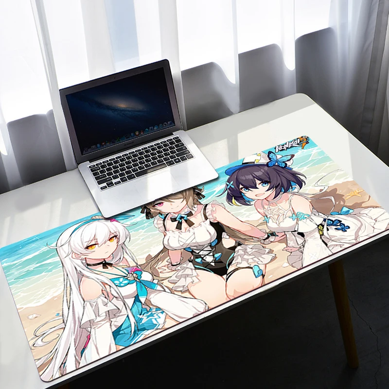 

Компьютерные аксессуары розовые Hair Girl коврики для мыши, офисный коврик, Настольный коврик для ноутбука, игровая клавиатура, мышь, коврик для...