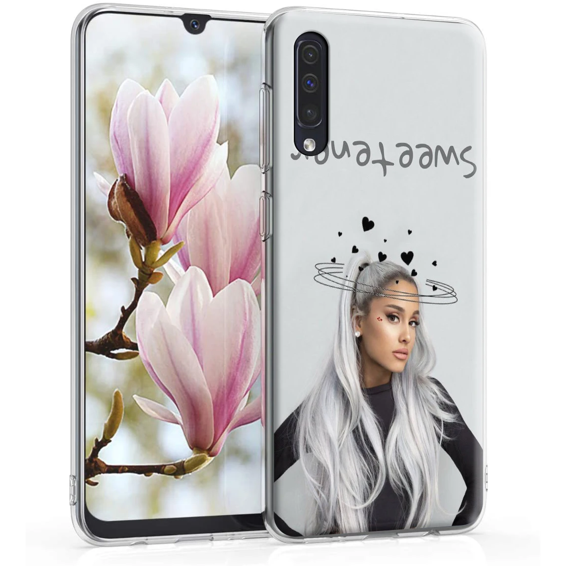 Силиконовый чехол Call Me Angel Ariana Grande для Samsung Galaxy A2 A5 A6 A7 A8 A9 J3 J4 J5 J6 J7 J8 Plus Prime 2018 |