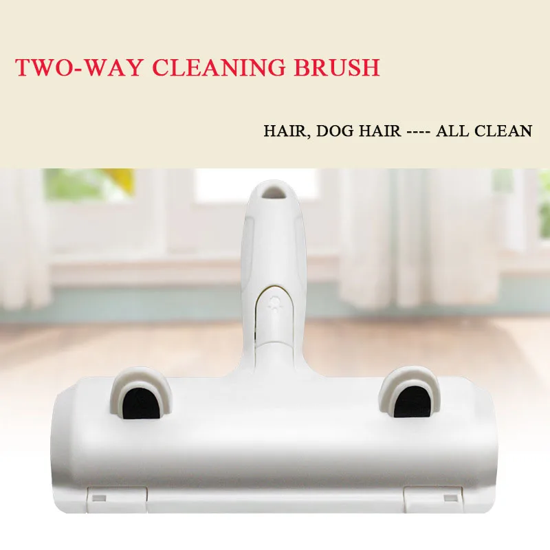 

Two-way Pet Hair Remover Roller Removing Dog Cat Hair from Furniture self-cleaning Lint Pet Hair Remover One Hand Operate