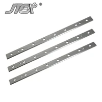 jtex upgraded hss planer blades for dewalt dw735 dw735x 333x22 3x1 6mm double sided cutting edge thickness planers blades 3pack