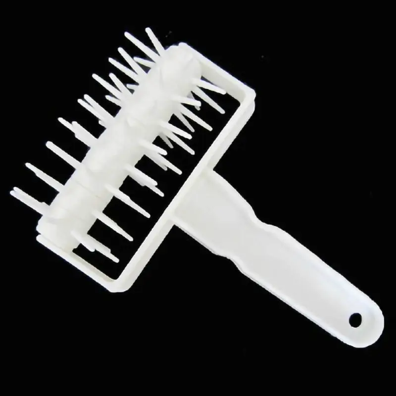 Пластик для выпечки пиццы тесто печенья ролика иглы колеса хлеб Дырокол DIY