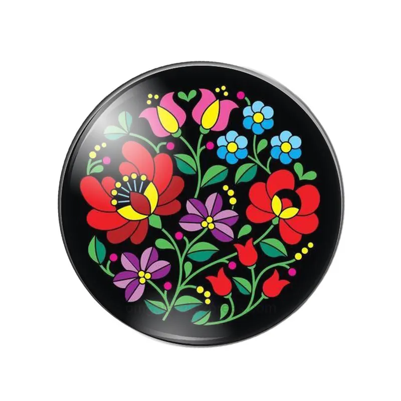 OMGALA польские шаблоны для народного искусства классический цветочный принт 12 мм/14