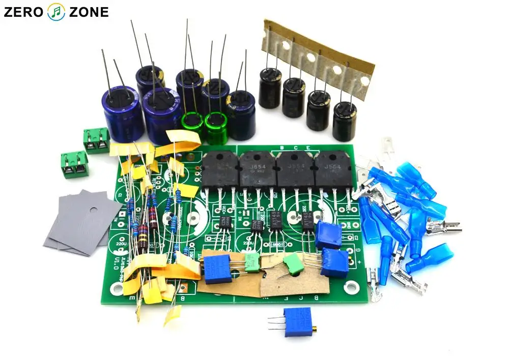 GZLOZONE J554 P MOS полевого транзистора JLH1969 класс A Мощность Усилитель Kit (2 канала