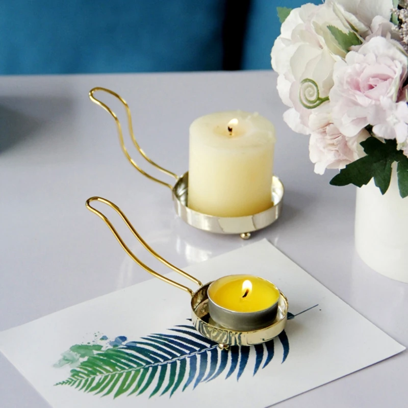 

Metal Candle Spoon Candle Holder Wax Warmer Little Candle Spoons for Essential Oil Burner Fragrance Diffuser