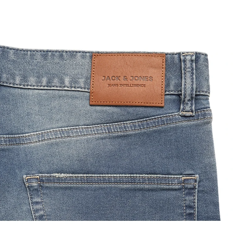 JackJones мужские эластичные мужские джинсы хлопковые джинсовые широкие брюки подходят брюки бренд Мужская одежда 219132584