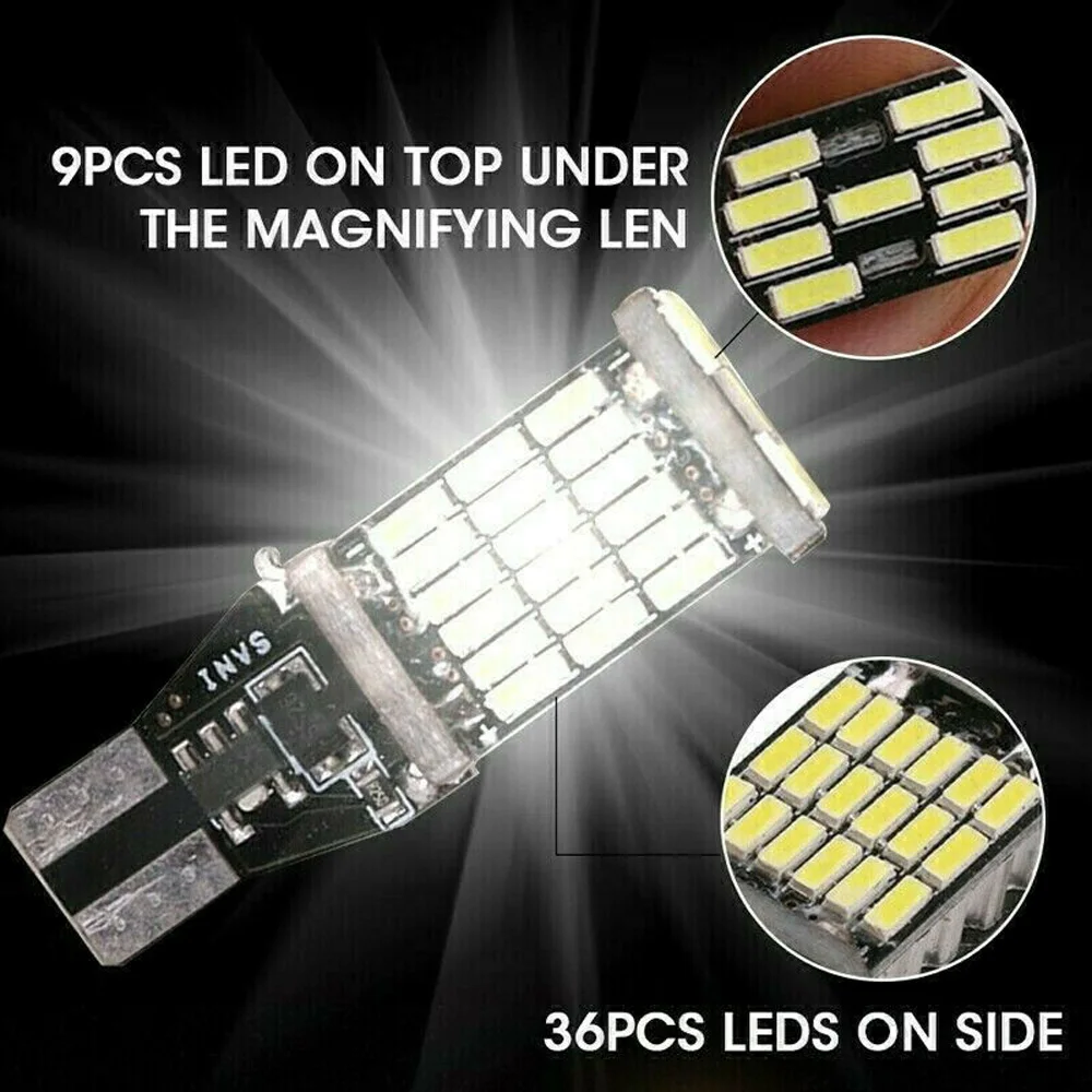 

Car Taillight Error-free Light Reverse Universal Bulbs Canbus Replacement