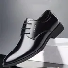 Классические Мужские модельные туфли Mazefeng, модные элегантные деловые свадебные туфли, мужские туфли-оксфорды без шнуровки для офиса, новинка 2020