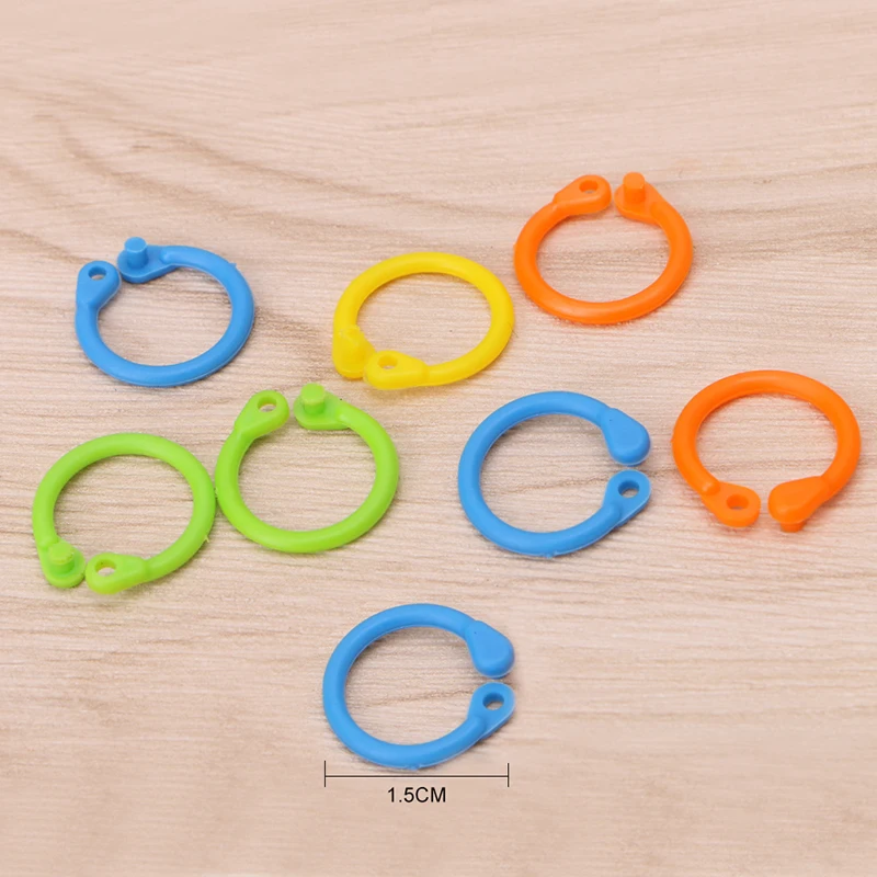 2020 Новые 100 шт Красочные Вязание стежка маркеры вязание крючком инструмент