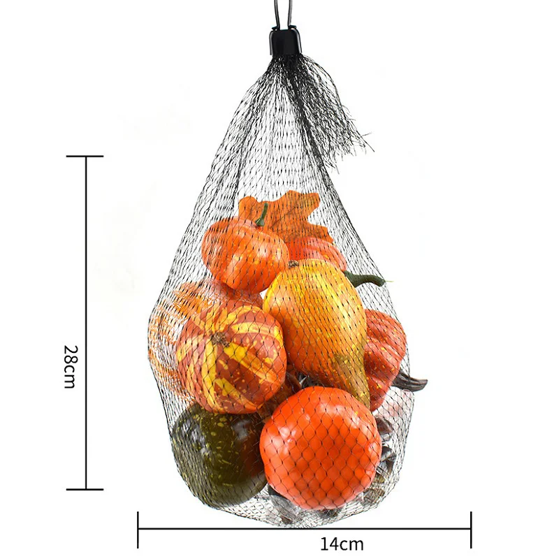 Имитация тыквы Золотая Осенняя мини тыква набор тыкв на Хэллоуин украшения День