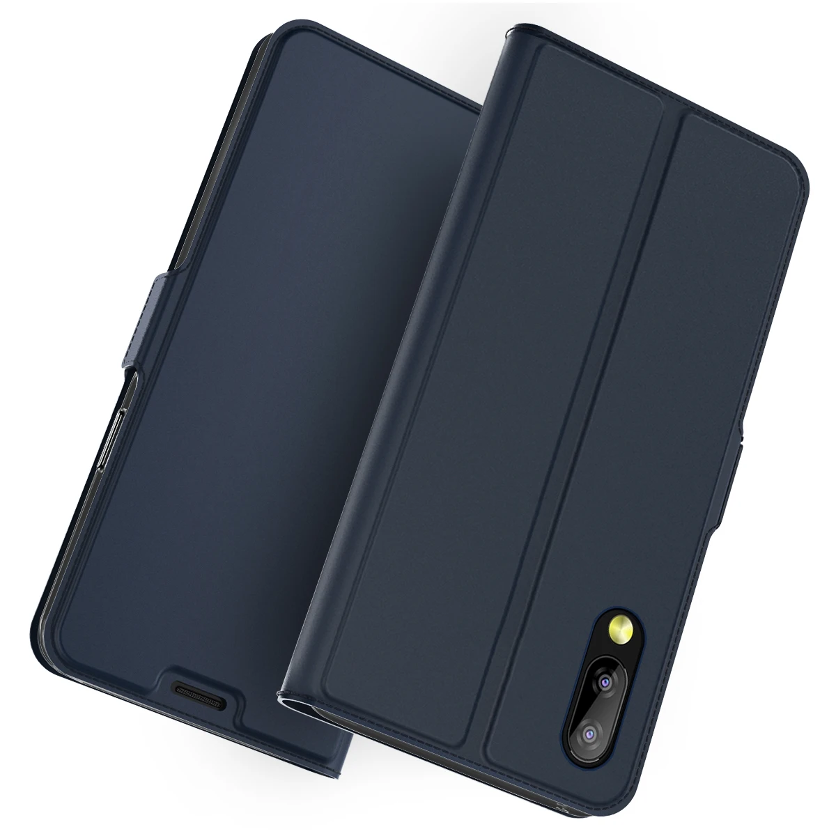 Чехол для Elephone A6 Mini деловой кожаный защитный противоударный чехол с откидной