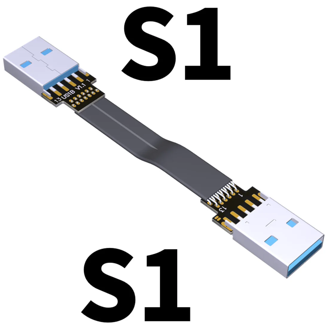 ADT-Link USB 3.0 Cable to Type A Male Extension Super Speed HDD 90/270 degree Angle Up/Down Angled | Компьютеры и офис