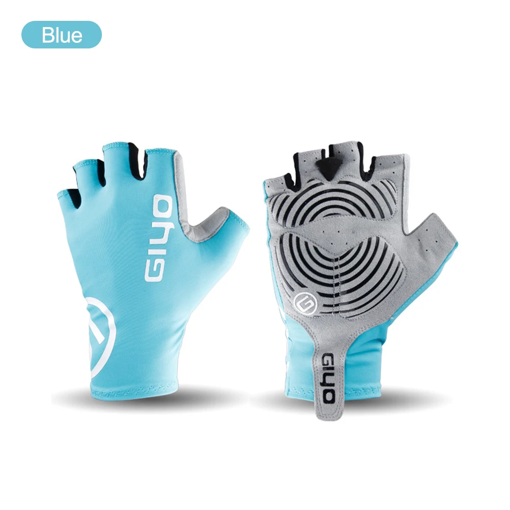 Велосипедные перчатки с открытыми пальцами Нескользящие велосипедные гоночные