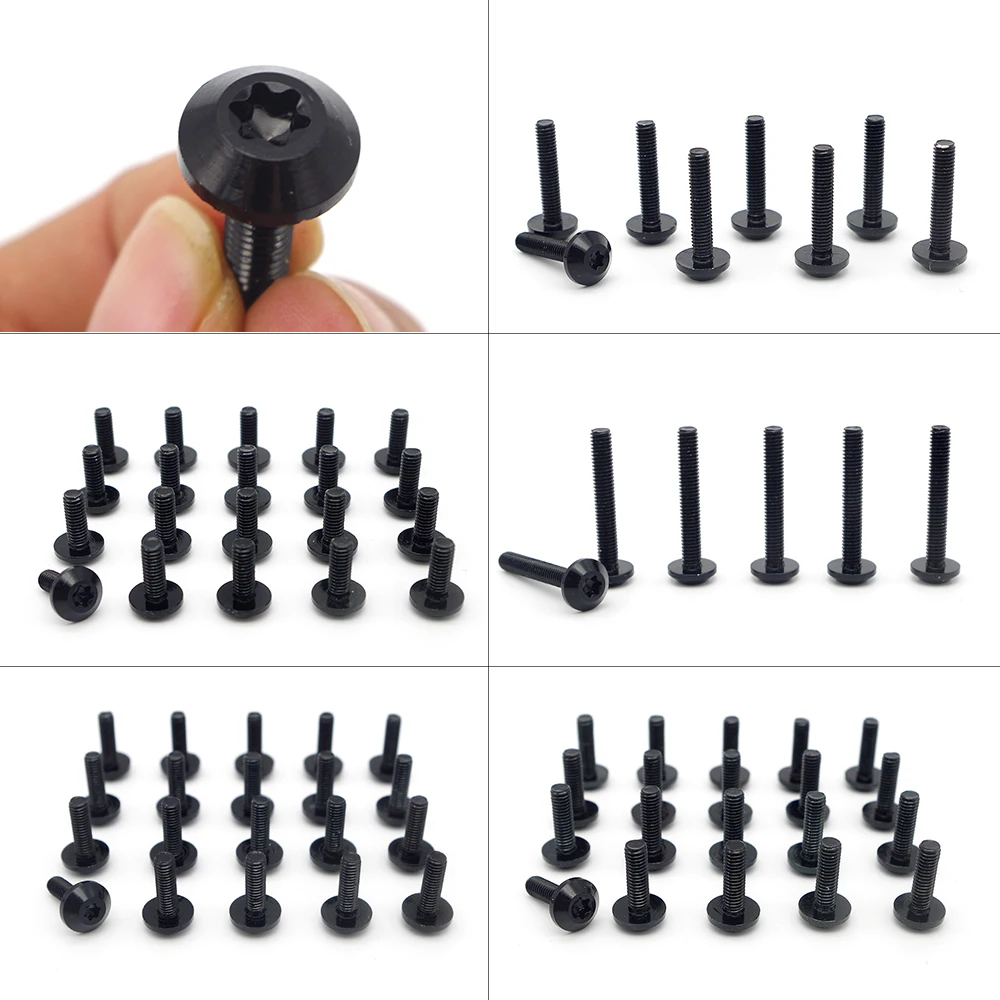 Мотоциклетные винты обтекателей на лобовое стекло крепежные зажимы болты