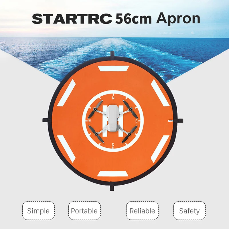 

Dji Mini 2 Drone Landing Pad Platform Mavic Air 2 Drone Pad Landing Cushion Mavic Mini 2 Landing Track For Drone Parking Apron