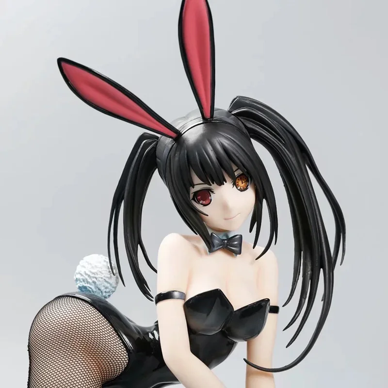

2021 new Freeing Date A Live Kurumi Tokisaki Bunny Girl PVC Action Figure Anime Sexy Girl Figure Model Toys Collection Doll GIft