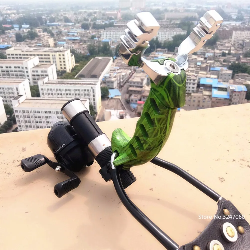 Новый Рыболовный набор сплав Рогатка Охотничья катапульта наружная съемка