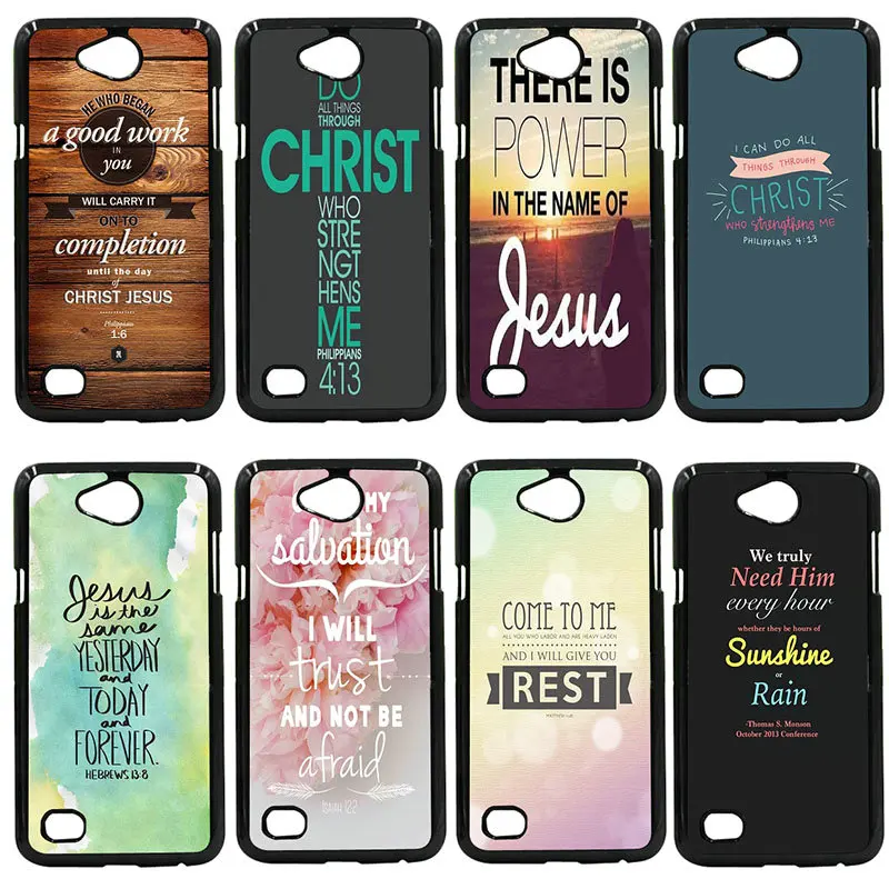 Чехлы для сотовых телефонов с текстом Библии филиппинскими мотивами Иисусом