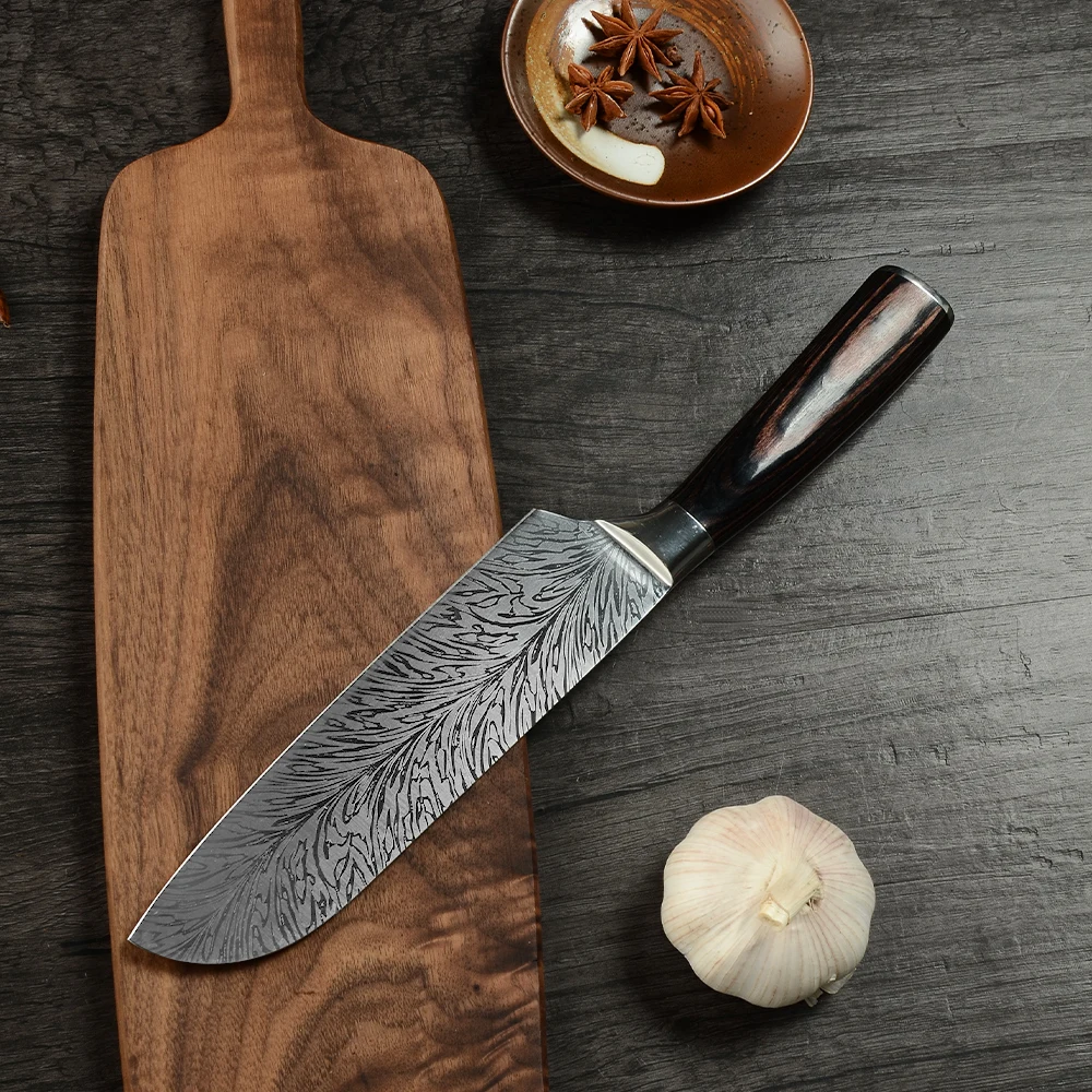 8 шт. набор кухонных ножей из нержавеющей стали | Дом и сад