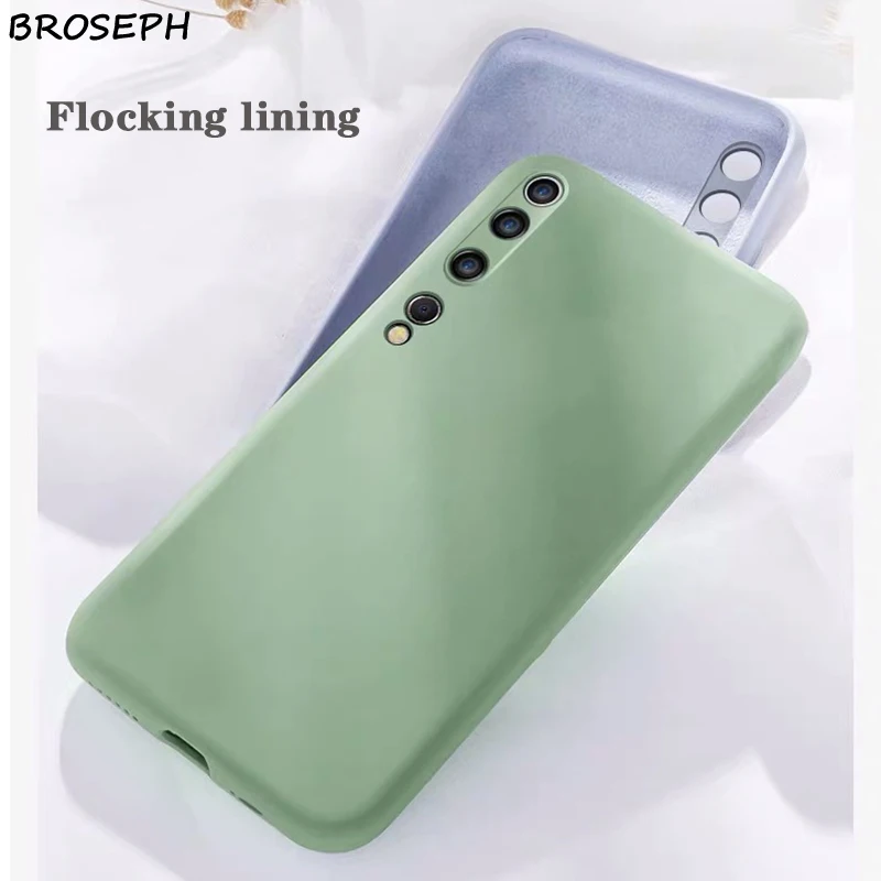 Жидкий силиконовый чехол для телефона Xiaomi MI 8 9 10 6 6X MIX 2 2s 3 Redmi K20 K30 PRO 6A 7 7A Note Pro
