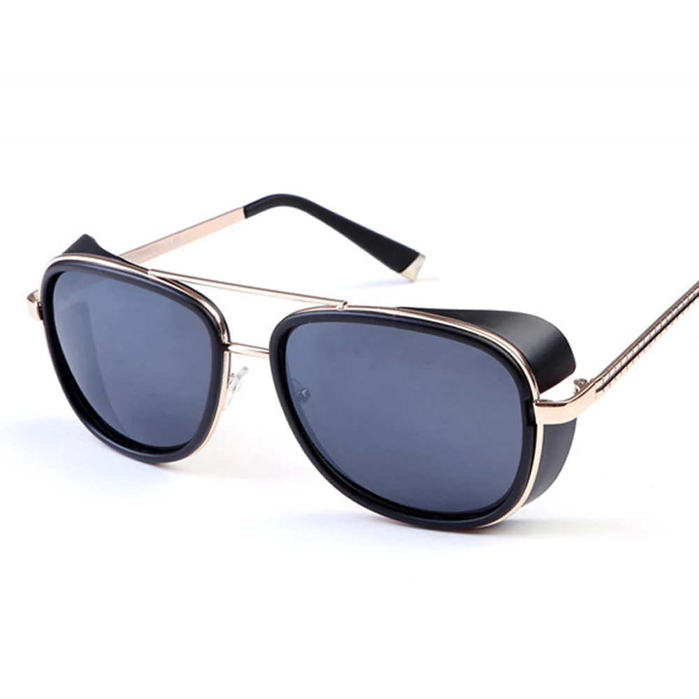 

XaYbZc Iron Man 3 Matsuda TONY stark Sunglasses Men Rossi Coating retro Vintage Designer Sun glasses Oculos Masculino Gafas de