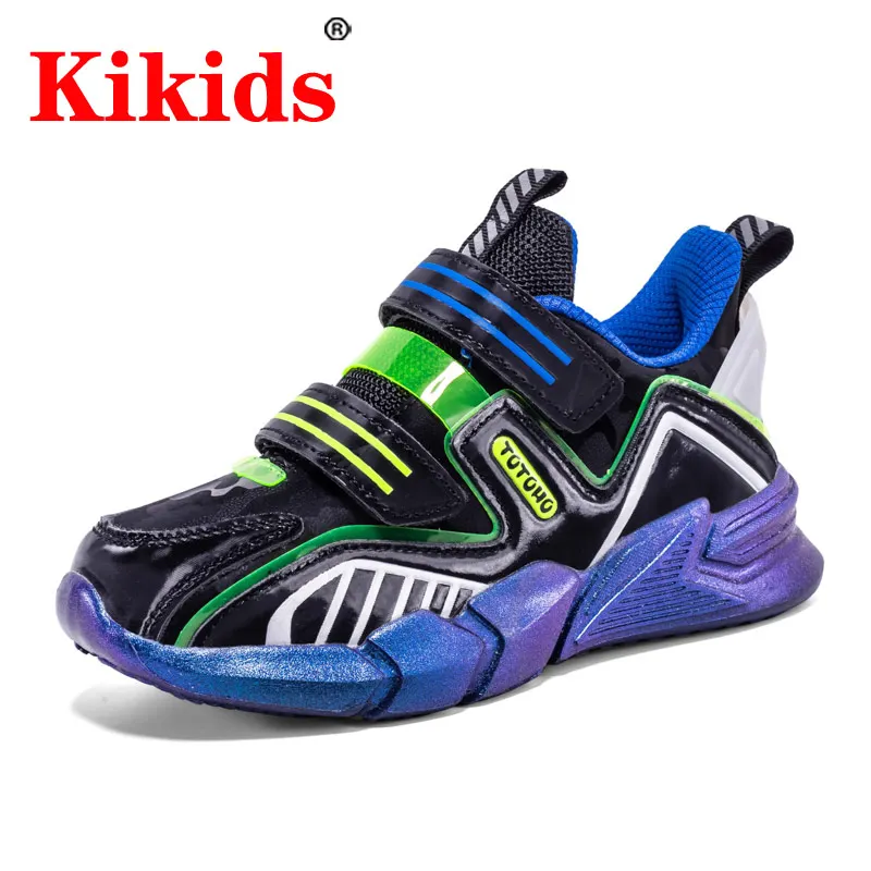 

Детская повседневная обувь Kikids 2020 для мальчиков, Баскетбольная обувь для бега, повседневная детская обувь-робот, детские спортивные кроссо...