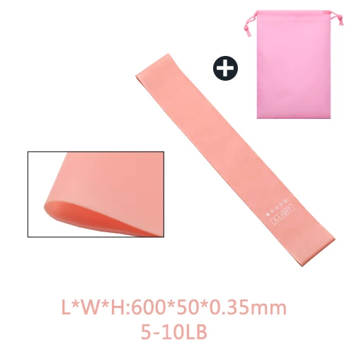 X-Light with bag Для тренировок, фитнеса, упражнений, гимнастики, силовых резинок, Пилатес, спортивные резинки для фитнеса, Кроссфит, оборудование для тренировки LLQ01 - Цвет: X-Light with bag