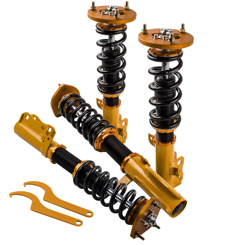 4x Complete Shock Absorber Strut Coil Spring For Toyota Camry 1992-2001 Avalon XL Sedan 4-Door 1995-2003 Adj Height Suspension | Автомобили