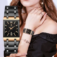 wwoor new fashion ladies watch luxury brand ladies square wrist watch minimalist analog quartz womens casual watch montre homme