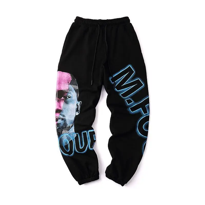 

UNCLEDONJM Graffiti sweatpants mens joggers pants hip hop pants street wear trousers men track pants harem pants men J-6008
