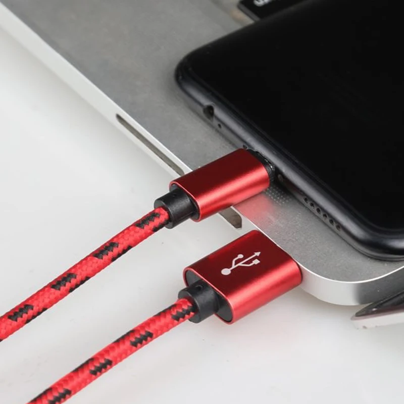 Micro Data Cable USB Cables 5V1.5A Fast Charging For Cell Phone 1m Nylon Wire Android Transmission cables Cord | Мобильные телефоны
