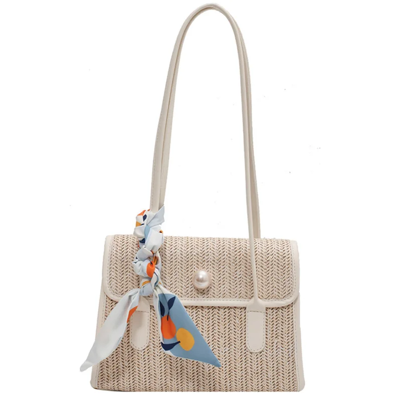 

  High Capacity Big Straw bagCrossbody Bags for Women 2021 Summer Brand Travel Luxury Shoulder Travel Handbags Tote