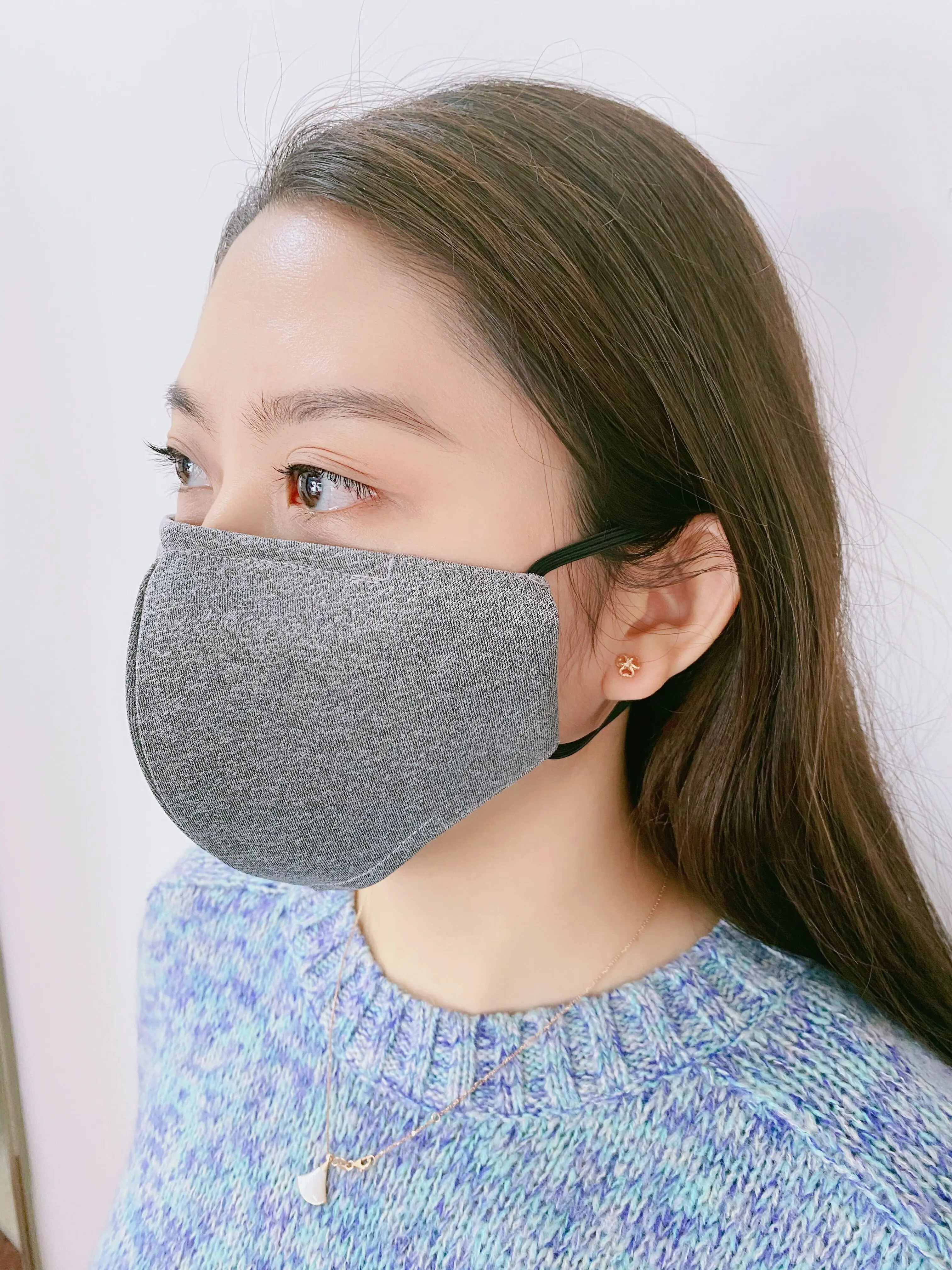 2 шт. черная Корейская версия маска для рта дышащая унисекс лица многоразовая