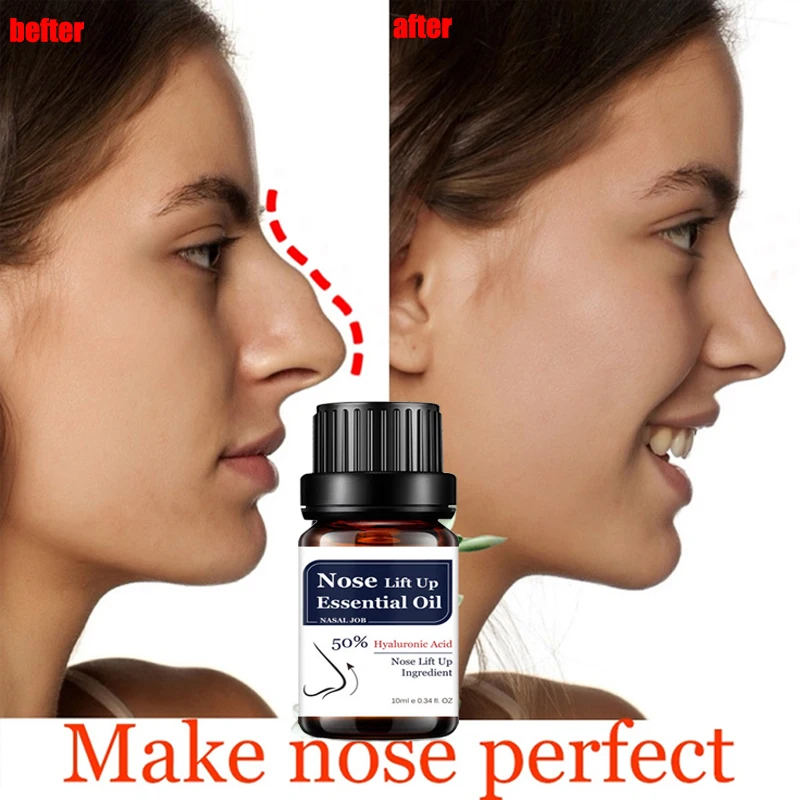 

Nose Massage Essential Oil Nose Beautiful Shaping Nose Care Nosal Bone Remodeling Oil Lift Magic Essence Nose Care 10ml