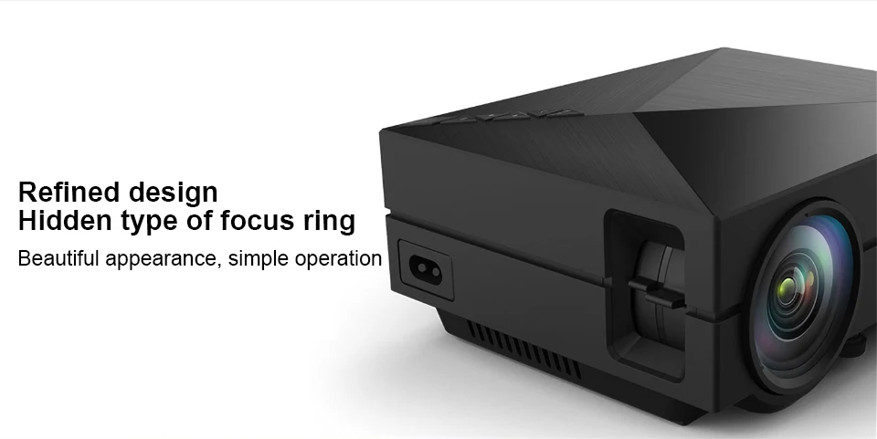 BYINTEK GM60 домашний кинотеатр HD 1080P портативный кабель светодиода HD кинотеатр USB AC3 кинотеатр мини светодиодный проектор