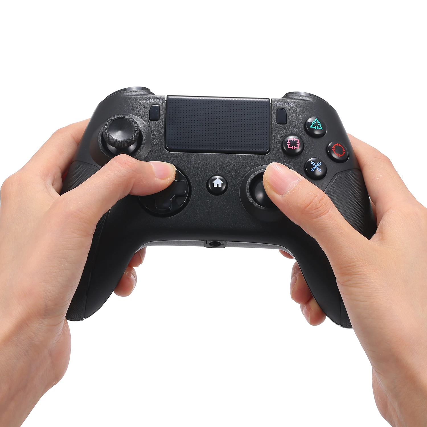 Беспроводной Bluetooth геймпад для PS4 контроллер с двойной вибрацией и сенсорной