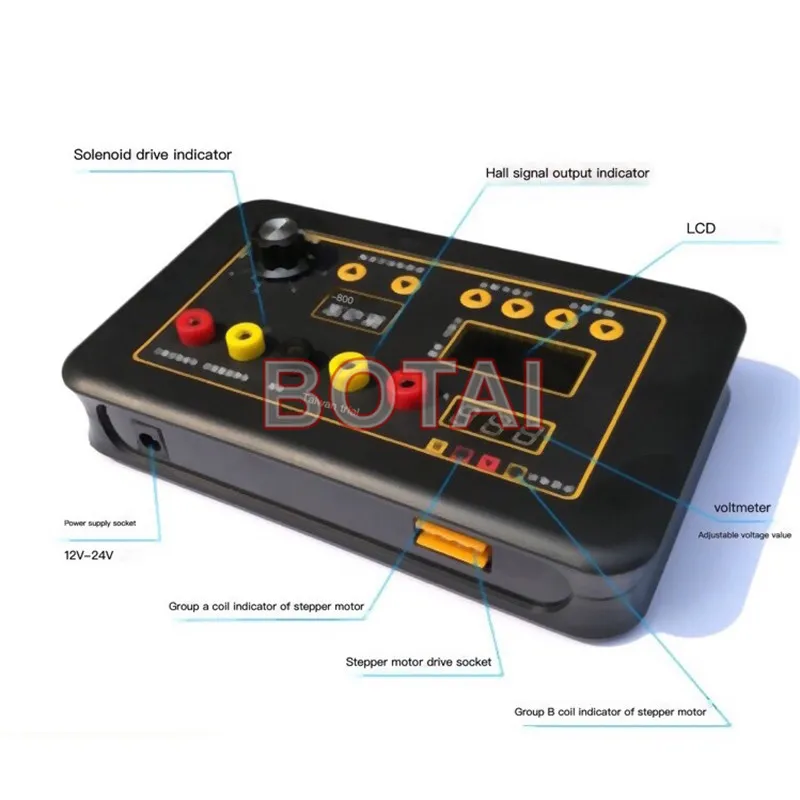 Автомобильная Катушка зажигания Тест инжектор Соленоидный клапан холостого