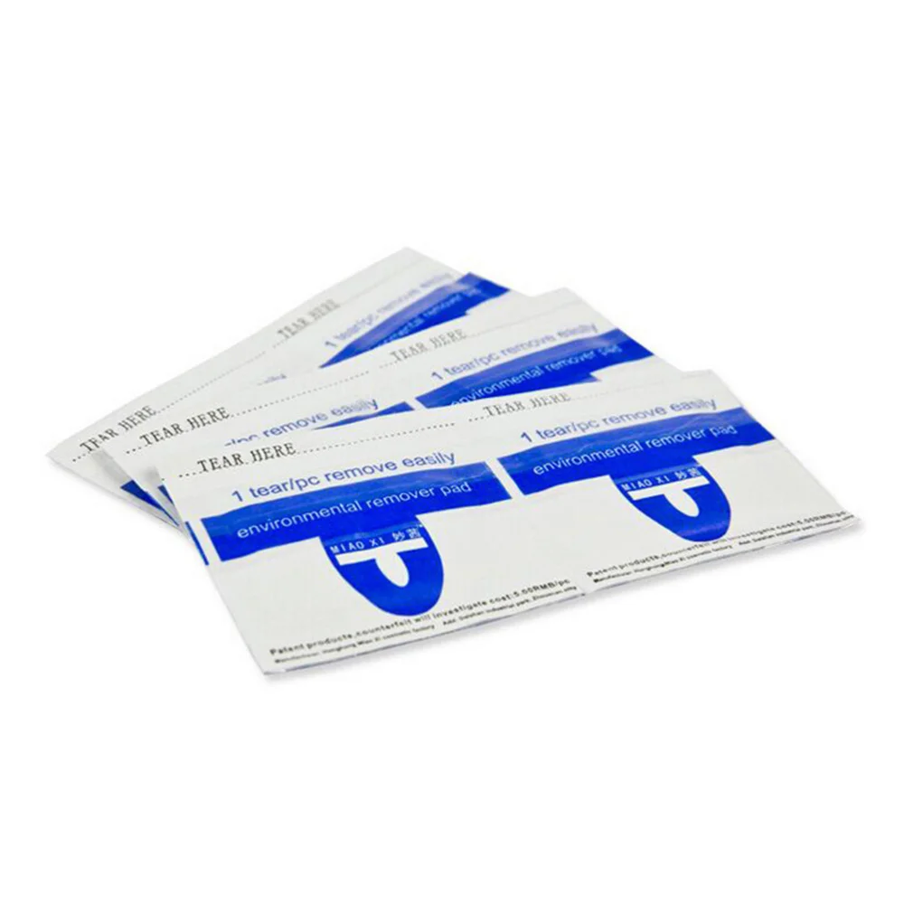 

200pcs Nail Polish Remover Pads Nail Wipe Pad Nail Polish Remover Pads (English Edition)