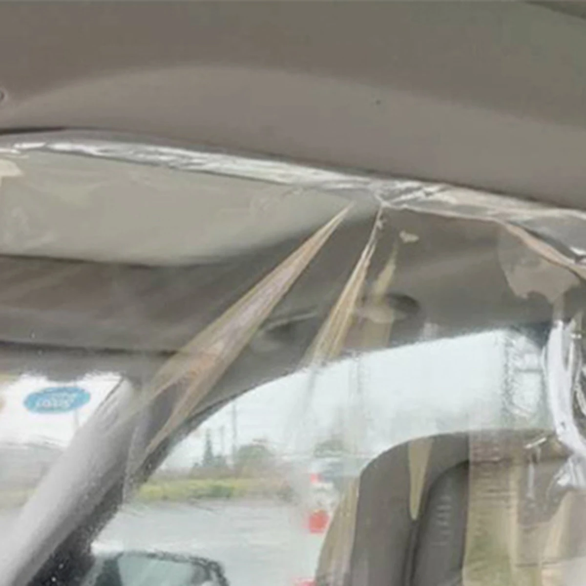 Высококачественная прозрачная изоляционная занавеска из ПВХ для автомобиля