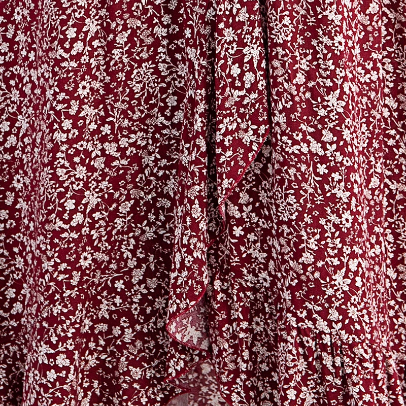 

V-neck Split Women Floral Dress 2019 Elegant Bohemian Wrap Long Flower Plus Size Summer Dresses Female Holiday Sexy Beach Vest