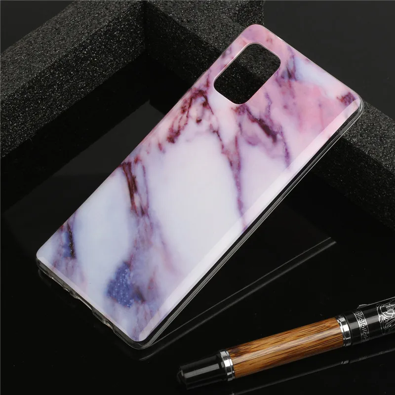 Чехол с мраморным рисунком для Samsung Galaxy Note 9 8 S9 S8 Plus S7 S6 edge S5 S4 S3 i9300 мягкий